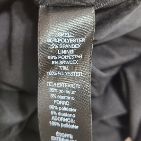 Whbm Floral Scuba Fit and Flare Dress Size 6 - Picture 8 of 8